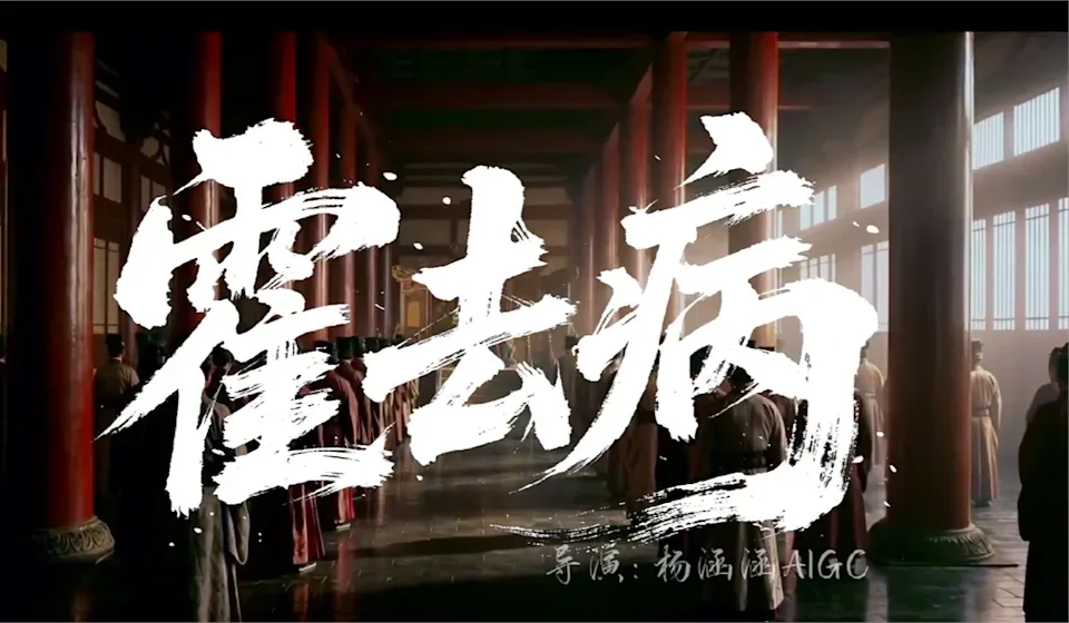 《霍去病》前沿AI短片技术拉片评测公开剧照（模板示意）