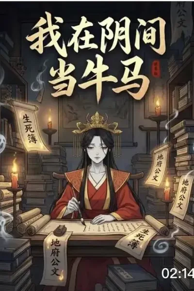 我在阴间当牛马短剧海报(模板示意)